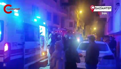 Gaziantep’te ev yangını paniğe neden oldu