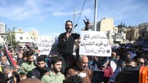 مظاهرات وسط العاصمة الأردنية احتجاجا على رفع الأسعار واستمرار العمل بقانون الدفاع