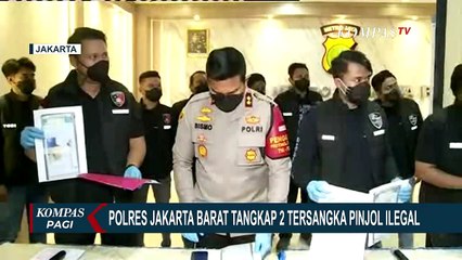 Polres Jakarta Barat Tangkap 2 Tersangka Pinjol Ilegal