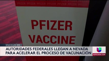 Ciudad de Las Vegas inaugura centro masivo de vacunación