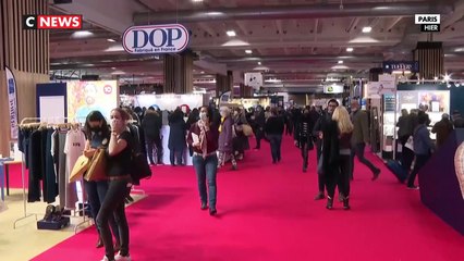 A cinq mois de l'élection présidentielle, les prétendants à l'Elysée se succèdent au salon du "Made in France" à Paris pour partager leur "vision de la souveraineté"