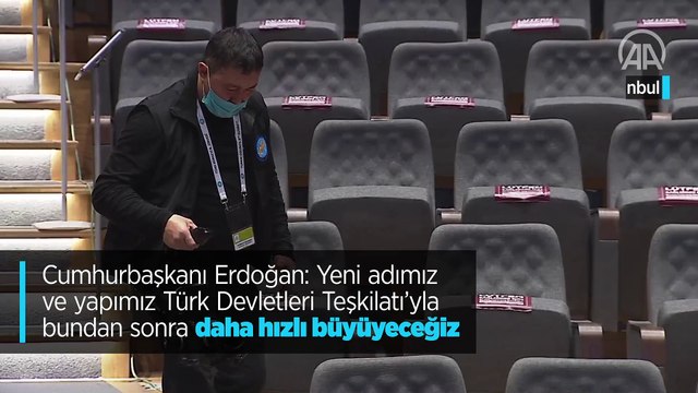 Cumhurbaşkanı Erdoğan: Yeni adımız ve yapımız Türk Devletleri Teşkilatı'yla bundan sonra daha hızlı büyüyeceğiz