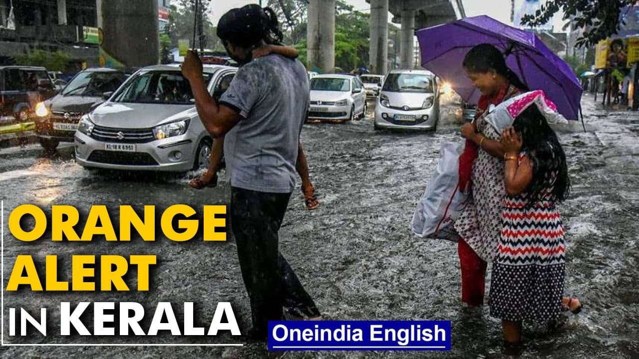 Kerala to experience more rain today; IMD issues orange alert in 6 districts | Oneindia News