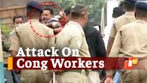 Congress Workers Allegedly Beaten Up By BJD In Presence of Police in Bargarh