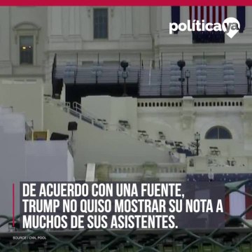 Donald y Melania Trump dejan carta de bienvenida para Joe y Jill Biden