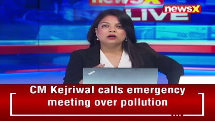 Delhi CM Kejriwal Calls Emergency Meeting Over Pollution NewsX