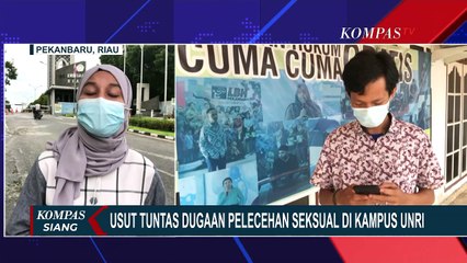 Terlapor Pelecehan Seksual Mahasiswi UNRI Sudah Diperiksa Tim Laboratorium Forensik