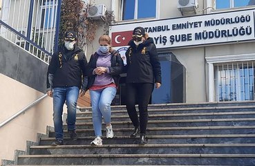"Kesik baş" cinayetinin hükümlüsü kadın yakalandı