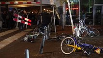 مواجهات بين الشرطة الهولندية ومتظاهرين يحتجون على إعادة فرض قيود صحية