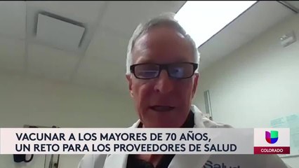 Vacunar a los mayores de 70 años, un reto para los proveedores de salud