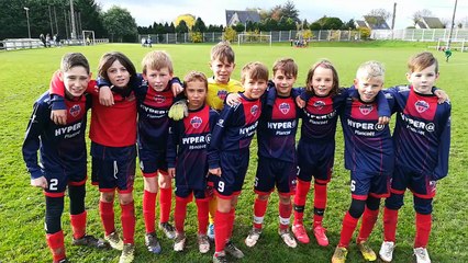 Les U11 encouragent les seniors pour la coupe de France