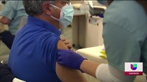 Hispanos reciben su segunda dosis de vacuna Covid-19