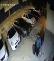 Sujeto roba autopartes durante la madrugada en calles de la colonia Morelos, en Guadalajara