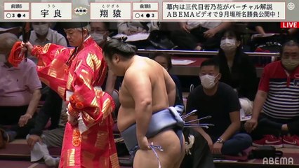 Ura vs Tobizaru - Aki 2021, Makuuchi - Day 8