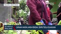 Upaya Jemput Bola, Vaksinasi Warga Lansia di Malang Dilakukan Door to Door