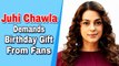Juhi Chawla 'Shamelessly' Demands A Gift From Fans On Her Birthday