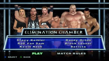 Here Comes the Pain Stacy Keibler vs RVD vs Kevin Nash vs Randy Orton vs Brock Lesnar vs Batista