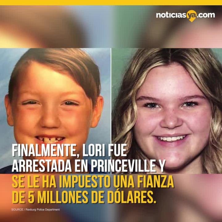 Arrestan a madre de menores desaparecidos en Idaho