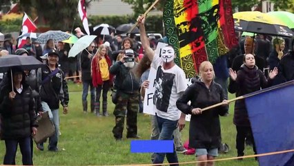 Nouvelle-Zélande: manifestations contre les restrictions sanitaires et le vaccin