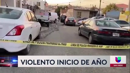 Noticias San Diego 6pm 010521 - Clip TJ VIOLENCE CLIMATE