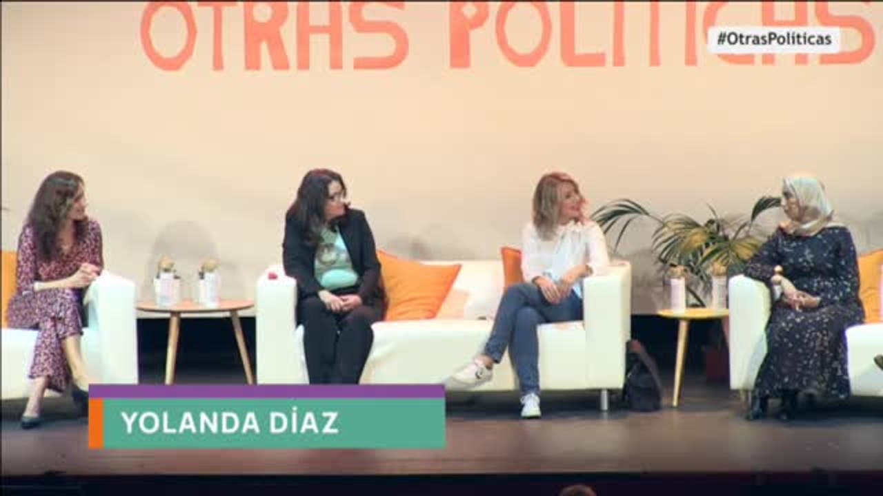 Yolanda Díaz afirma que "toda la política ha de ser climática" y recuerda que "sí se puede cambiar la vida de la gente"
