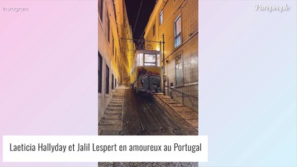 Laeticia Hallyday et Jalil Lespert au Portugal : Leur promenade (très) romantique sur la plage