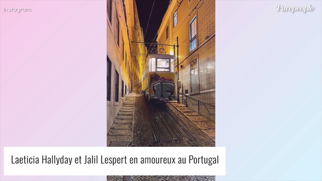 Laeticia Hallyday et Jalil Lespert au Portugal : Leur promenade (très) romantique sur la plage