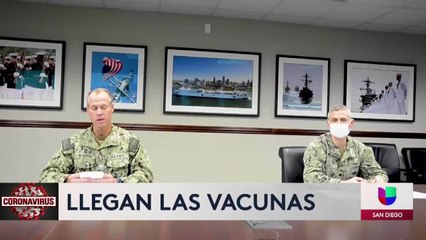 Download Video: San Diego recibe primer lote de vacunas contra Covid-19