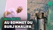 Will Smith se retrouve au sommet du Burj Khalifa à Dubai et ça n’a pas été facile