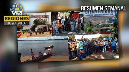 Resumen semanal de las Regiones de Venezuela del 08 al 12 de Noviembre de 2021