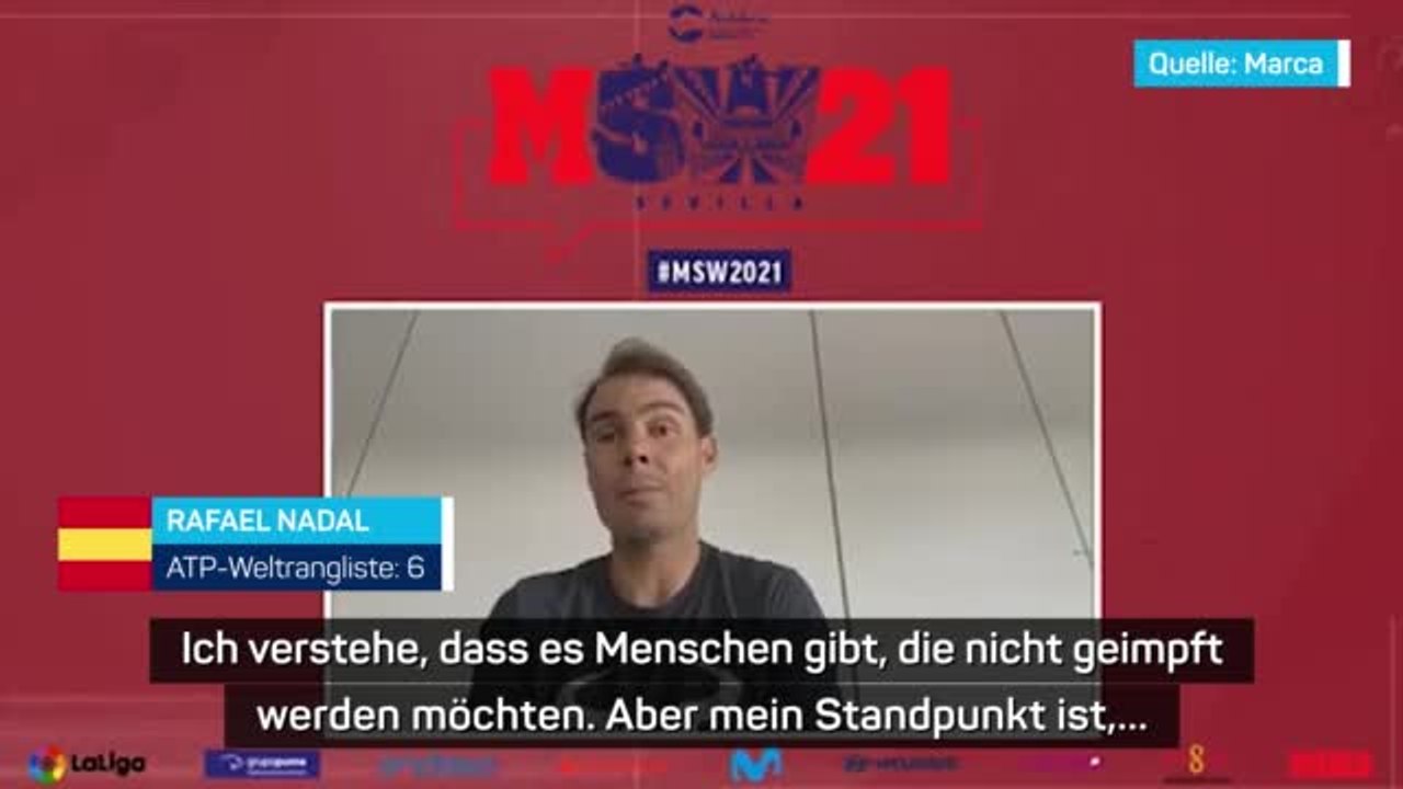 Nadal über Ungeimpfte: “Das ist egoistisch”