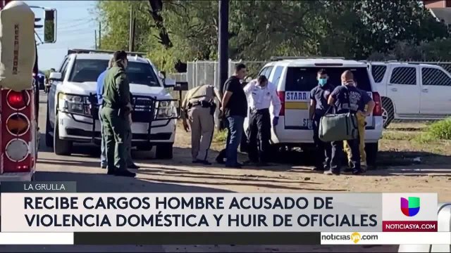 Cargos para hombre acusado de violencia doméstica y huir de autoridades