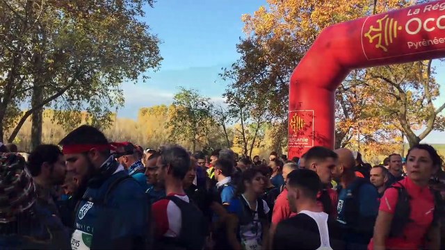 La Veni Vici traverse le pont du Gard
