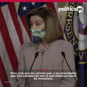 Pelosi dice que negociaciones de estímulo podrían extenderse hasta la Navidad