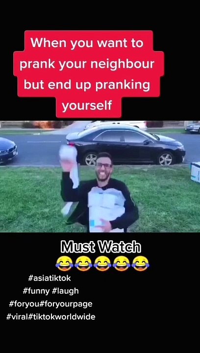 When your prank end up pranking yourself