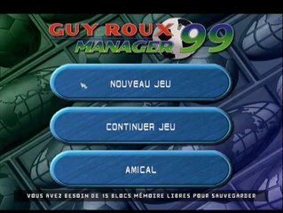 Guy Roux Manager '99 online multiplayer - psx