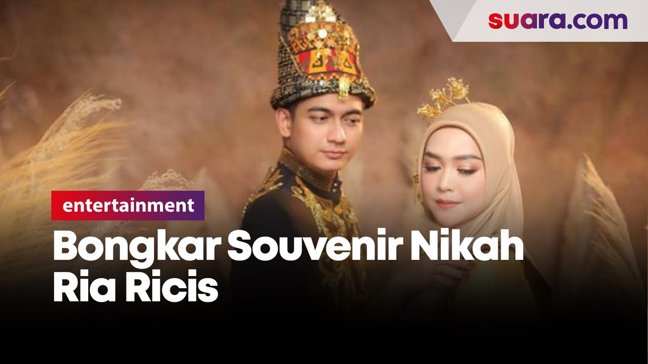 Mengintip Isi Souvenir Nikah Ria Ricis