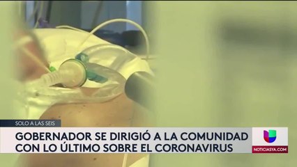 Fernando Renteria -  Gob, Sisolak -Noticias Univision Nevada a las 6 - Martes, 20 de octubre de 2020 - Clip