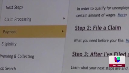 Noticias San Diego 6pm 120720 - Clip EDD DIRECT DEPOSIT