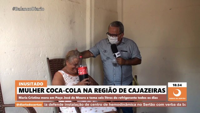 Dona de casa bebe Coca-Cola todos os dias: troquei café por Coca-Cola no café da manhã , diz a senhora