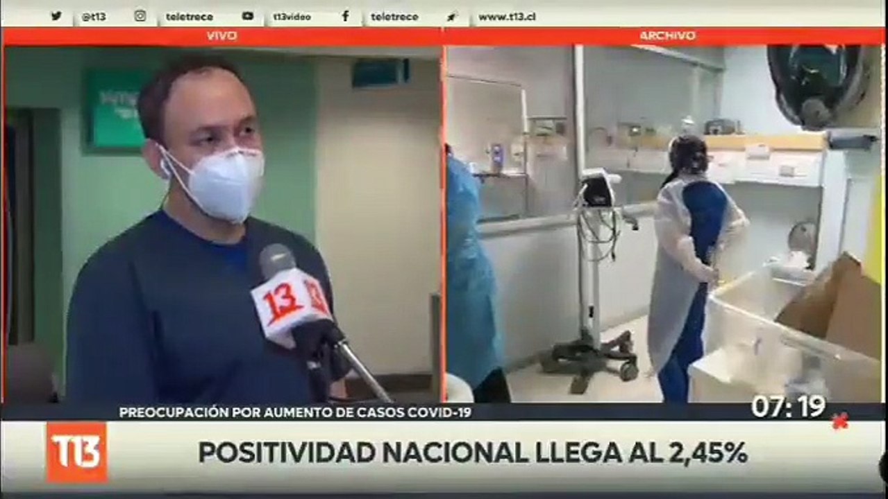 Médico chileno: "La campaña de inoculación masiva ha tenido un efecto muy positivo... todos nuestros pacientes están vacunados"