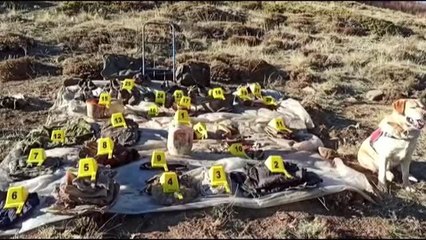 Son dakika haberleri... Terör örgütüne ait sığınak ve yaşam malzemesi bulundu