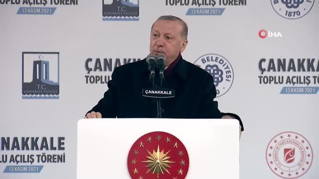 Son dakika haberleri | Cumhurbaşkanı Erdoğan: O yumrukları millete değil, gücünüz yetiyorsa bize sallayın