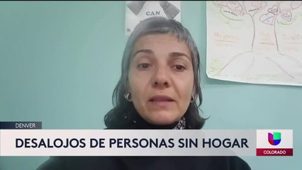 Desalojos de personas sin hogar termina en arrestos