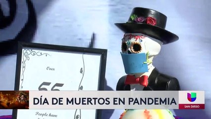 San Diego conmemora a víctimas de Covid en Día de Muertos