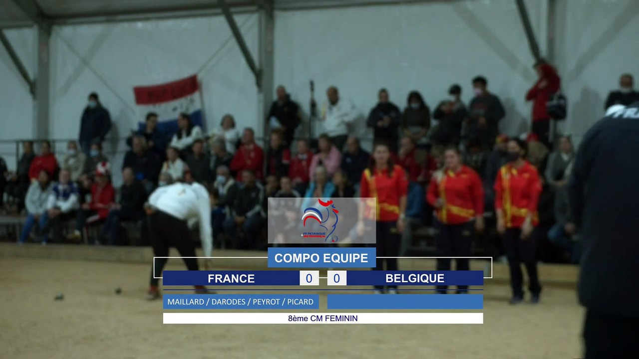 CM SENIORS FEMININS 2021 - FRANCE VS BELGIQUE - 1/8ème DE FINALE