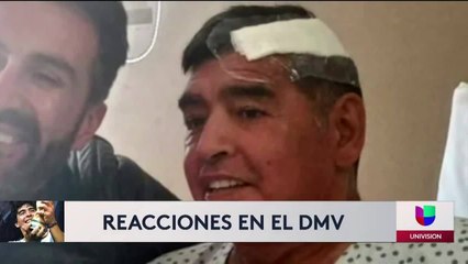 Aficionados de Maradona en el DMV lamentaron su muerte
