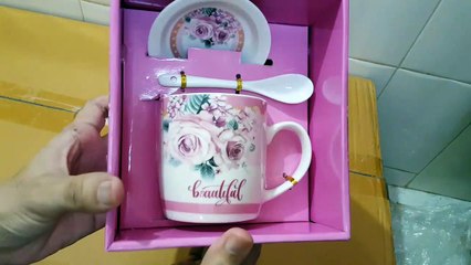 Unboxing and Review of Gift for Wife Ceramic Coffee Mug for Gifts for Girlfriend, Birthday Gift for Girlfriend, Gift ગિફ્ટ્સ ફોર ગર્લફ્રેન્ડ
