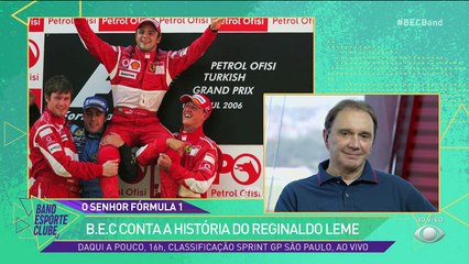 Quase 40 anos cobrindo F1... O cara sabe tudo do assunto! Por isso, no GP de São Paulo, Reginaldo Leme recebeu uma grande homenagem de amigos, fãs e familiares! Se liga: