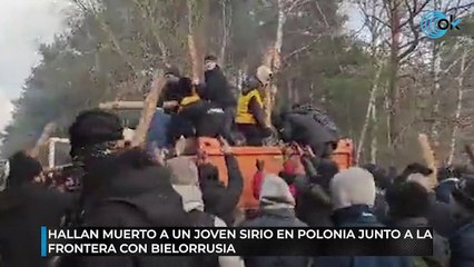 Hallan muerto a joven sirio en Polonia junto a la frontera con Bielorrusia y se elevan a 11 el número de fallecidos